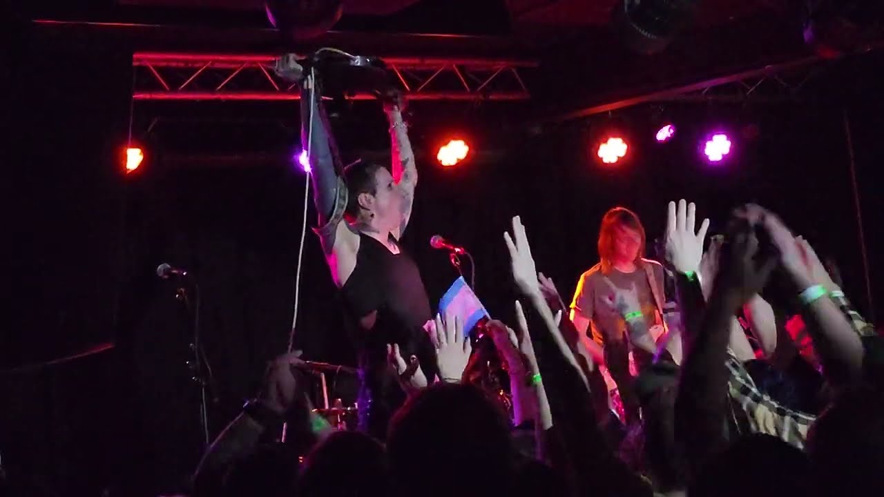 Laura Jane Grace/Against Me! live - Give Up The Ghost + Black Me Out - Space - Hamden, CT 3/8/24