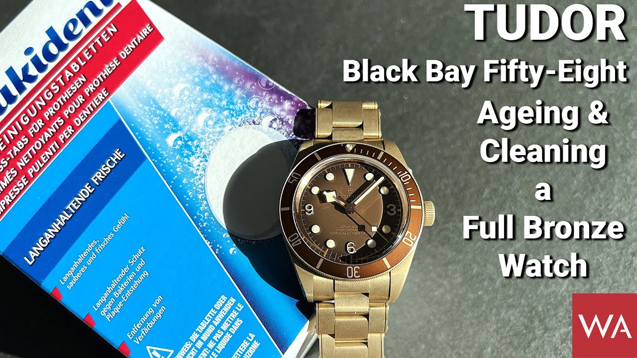TUDOR BLACK BAY FIFTY-EIGHT BRONZE. Ageing & Cleaning a Full Bronze Watch.