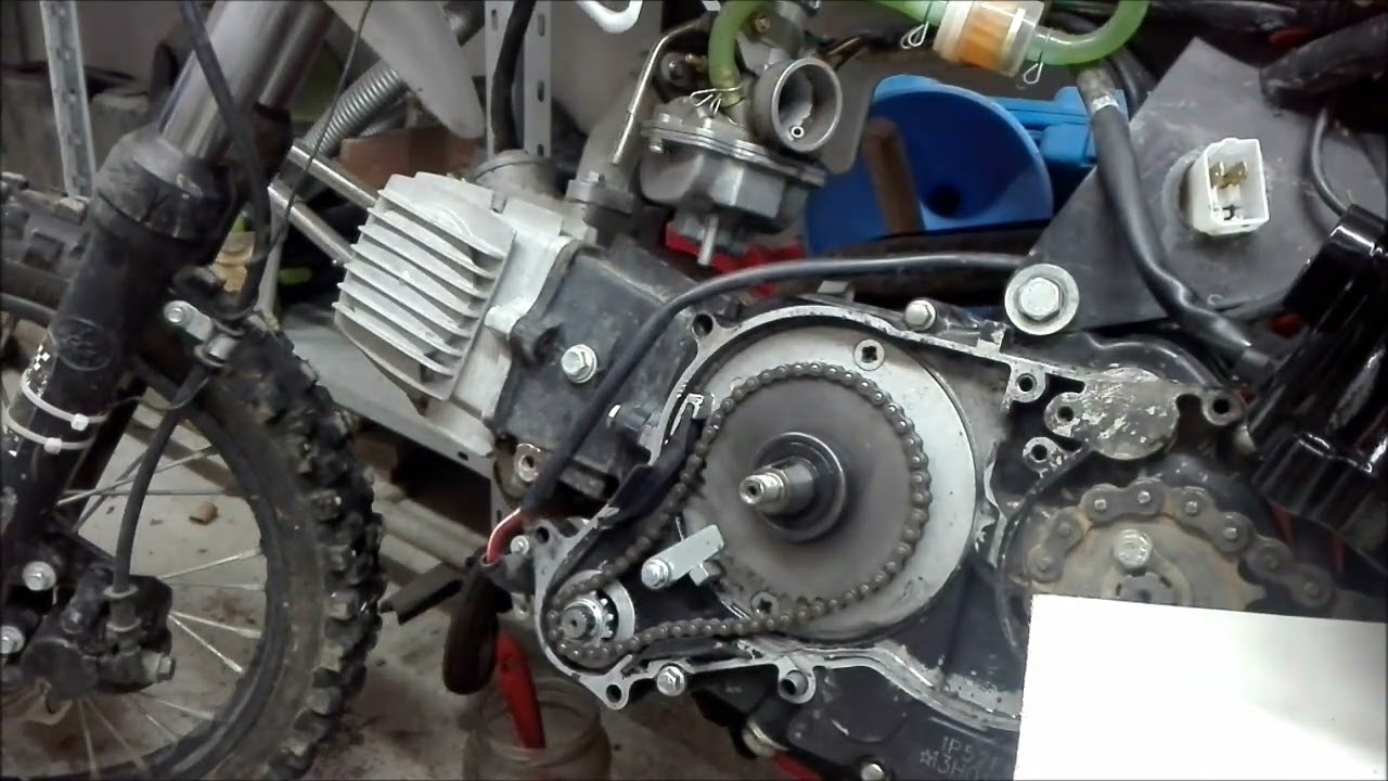 Perdita olio pit bike pt2