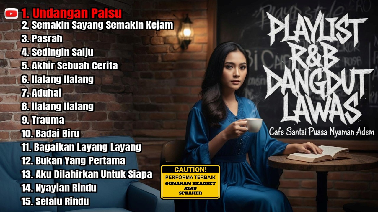 PLAYLIST R&B DANGDUT LAWAS - Cafe Santai Puasa Nyaman Adem (Undangan Palsu)