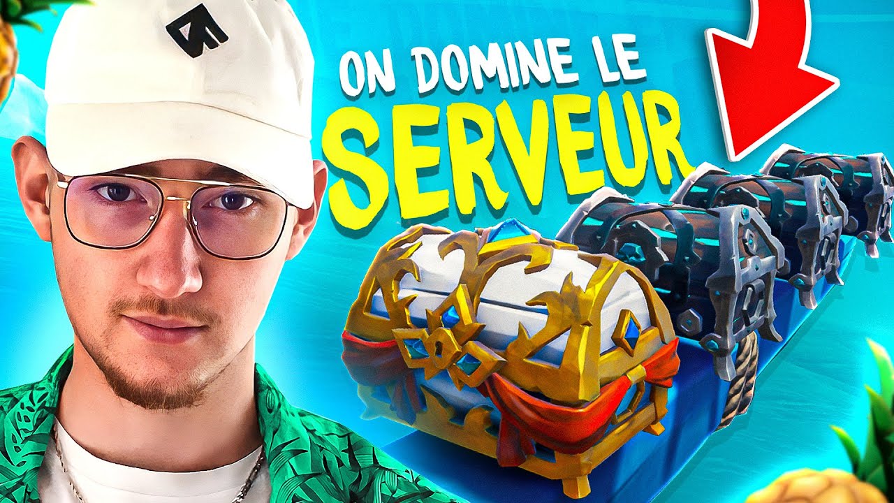 ON DOMINE LE SERVEUR EN SLOOP ! (dinguerie) - Sea of Thieves