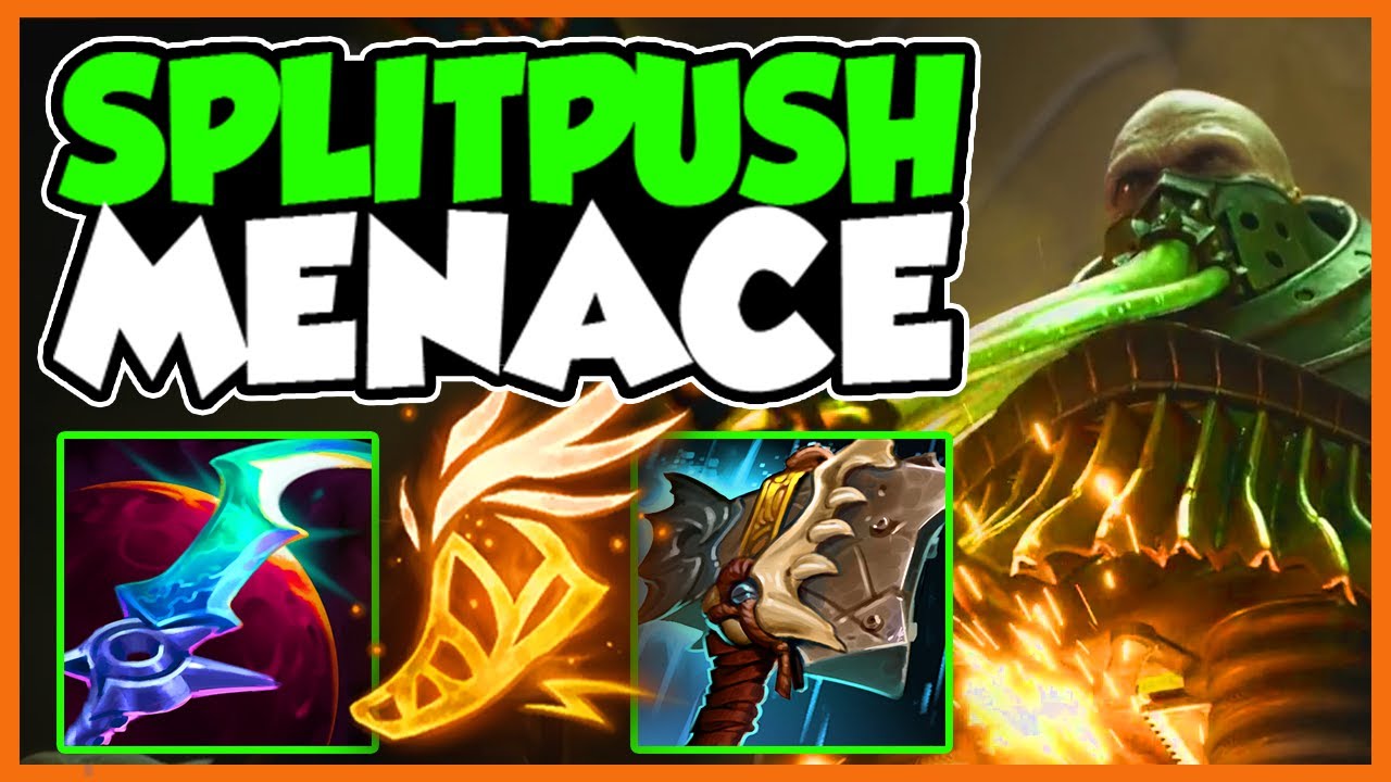 How to carry games through splitpushing [Masters Urgot vs Akali] - League of Legends