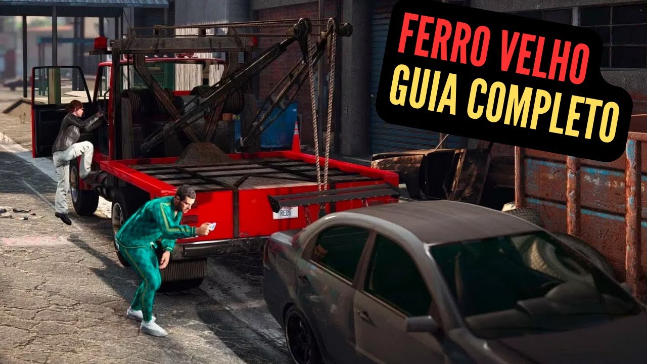 [GTA V]💲Como ganhar dinheiro com o Ferro Velho: vale a pena?