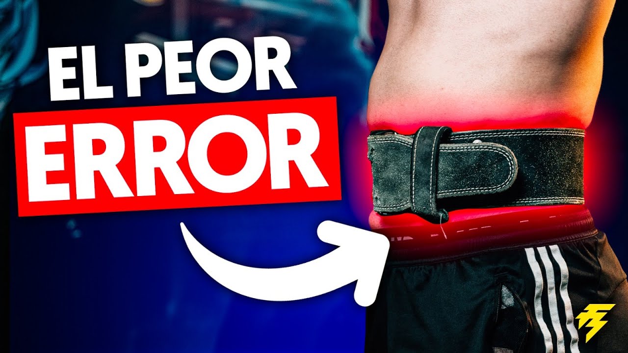 ❌ NO COMETAS estos ERRORES al usar el CINTUR&Oacute;N en el GIMNASIO