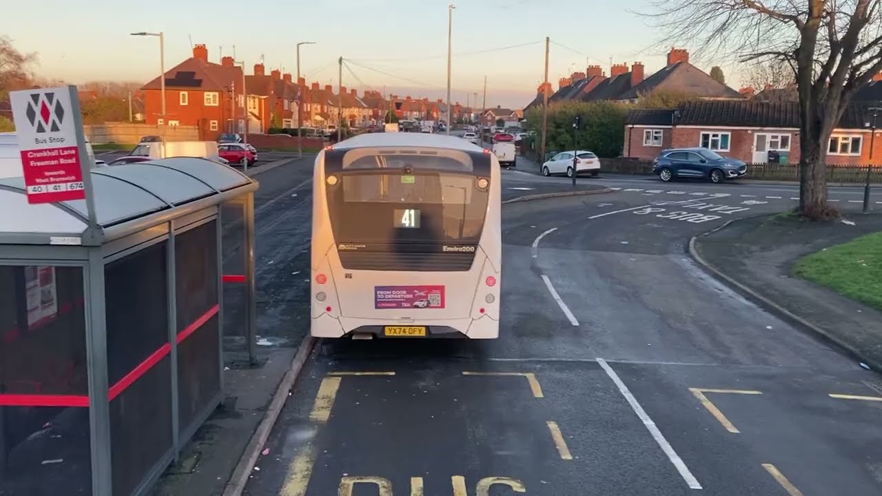 NXWM | Journey on route 40 Friar Park - Stone Cross