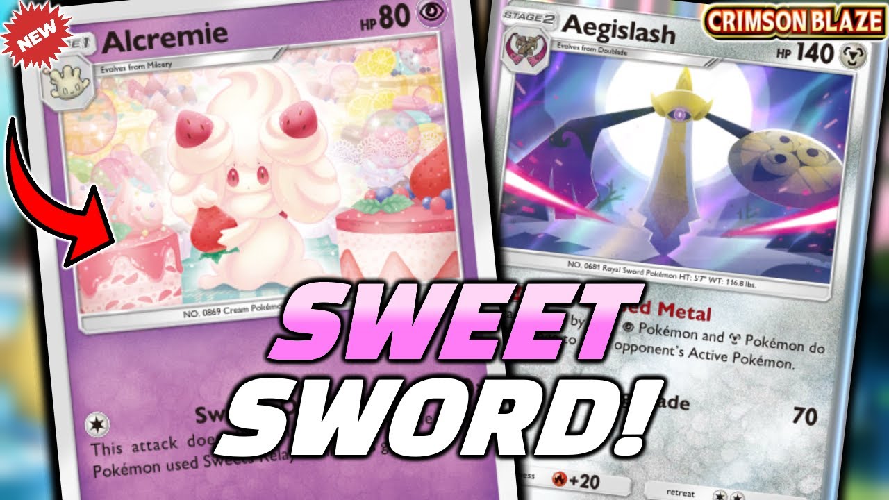 Sweets Relay is BACK With Aegislash & Alcremie! UNREAL Damage! | Pokemon TCG Pocket