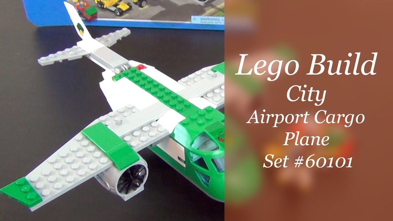 Let's Build - LEGO City Airport Cargo Plane Set #60101