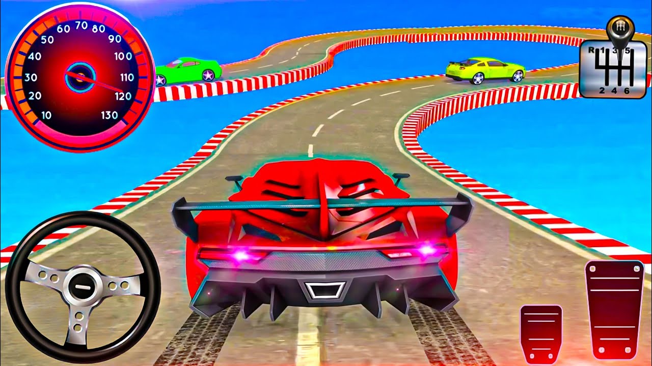 Impossible Crazy Ramp Stunt Game || Ramp Car Stunts 3D Racing Android Gameplay Part- 2
