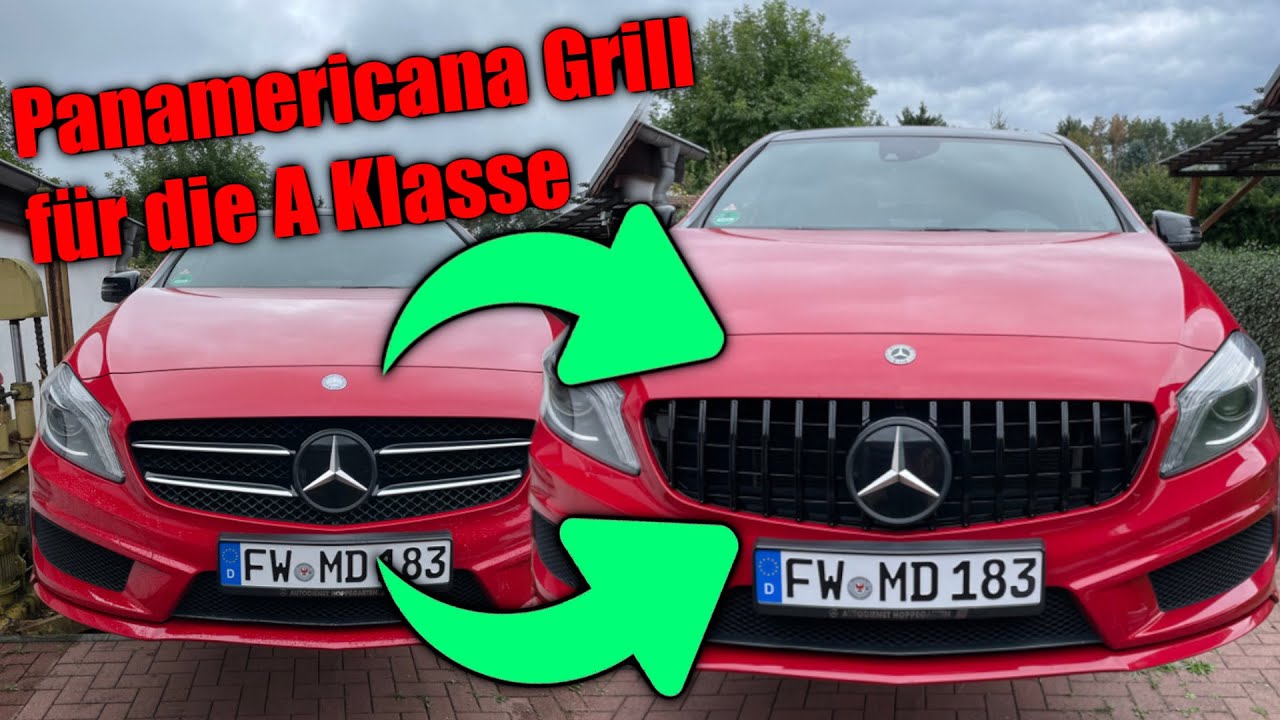 Wir bauen einen Panamericana Grill in die A Klasse | W176 | EnteKross