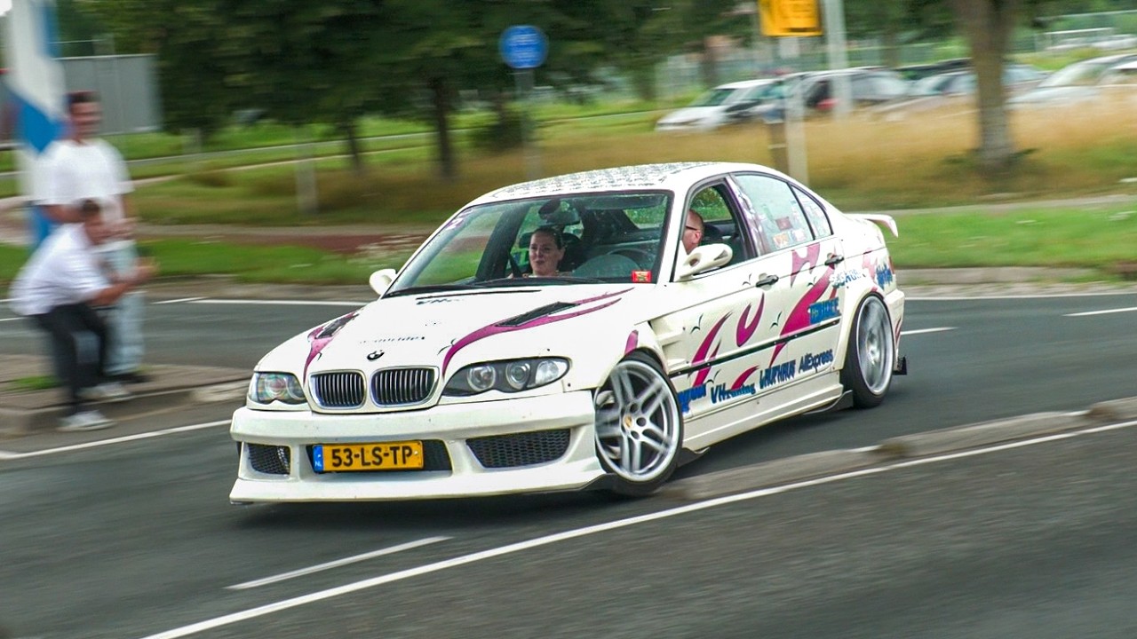 Tunercars Leaving a Carshow! RevWorks Retrospective 2025