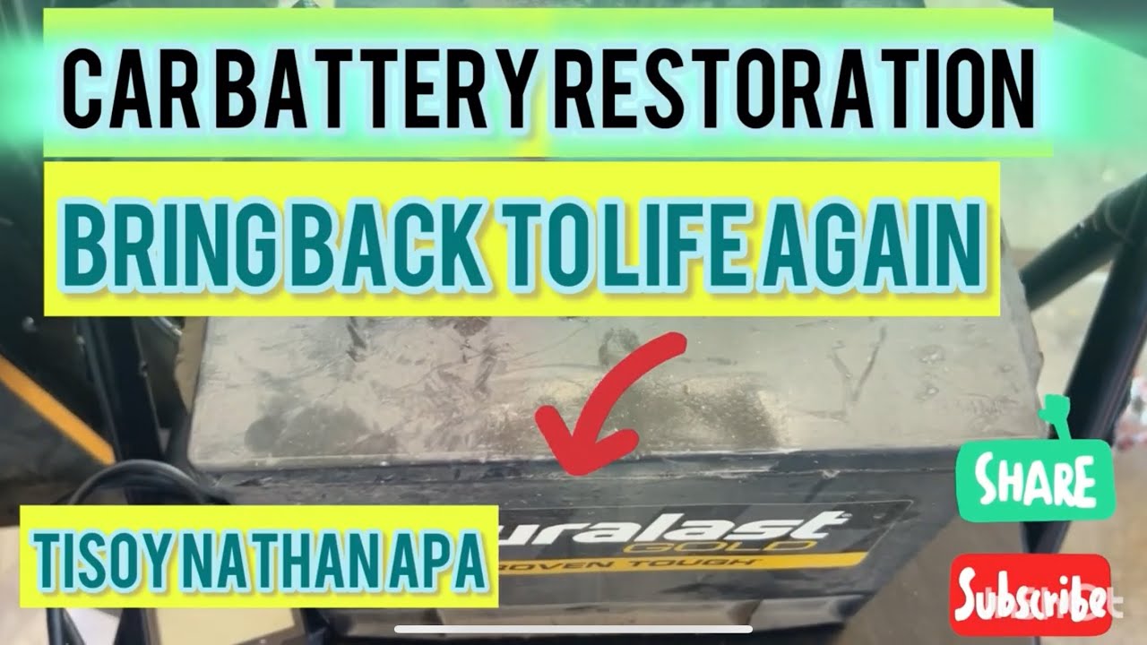 How to Fix a Car Battery