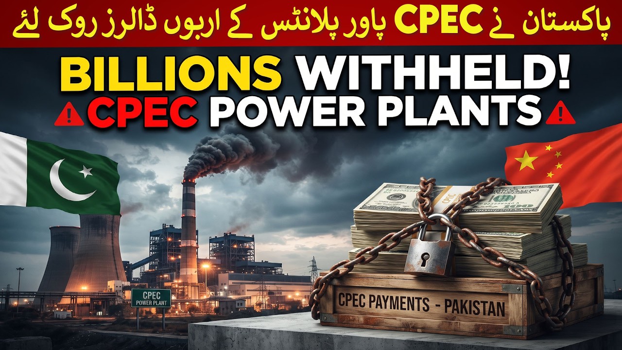 Pakistan Withholds Billions in Payments to CPEC Power Plants !
