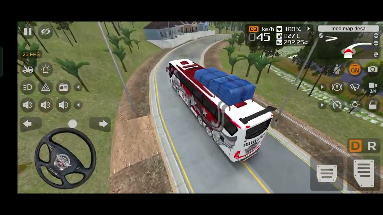 Bus traval।। Bus simulator ll bus driving 