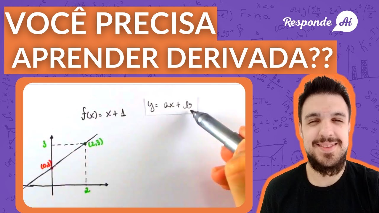 VOCÊ PRECISA VER ESTE VÍDEO ANTES DE APRENDER DERIVADA (Aula 1) | Responde Aí