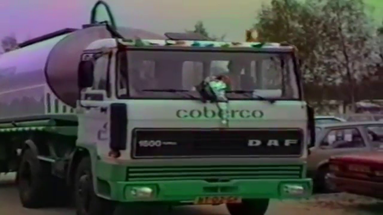 Coberco Wierden en Vriezenveen uitdiensttreding RMO chauffeurs 1986.