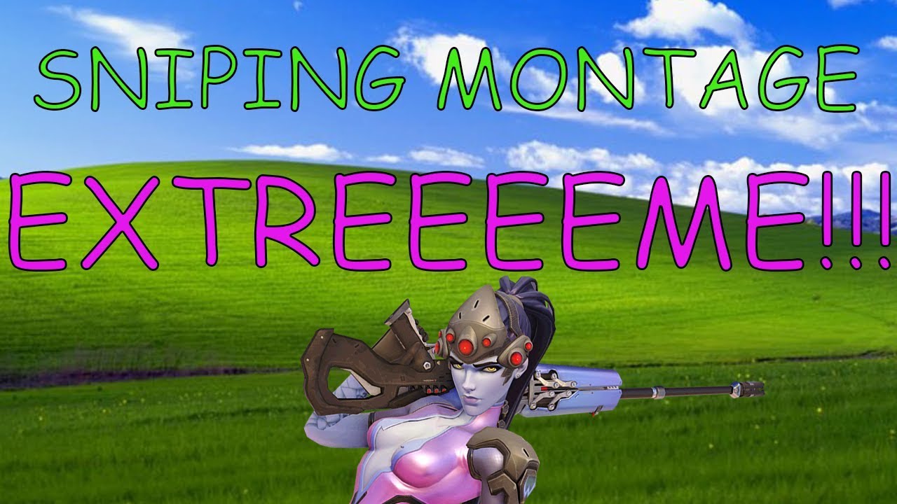 Overwatch Sniping Montage EXTREME