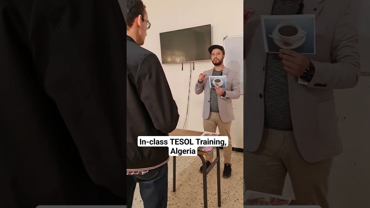 120-hour TESOL Training, Algeria. #english #tesol #tefl #algeria #algiers  #anglais #motivation
