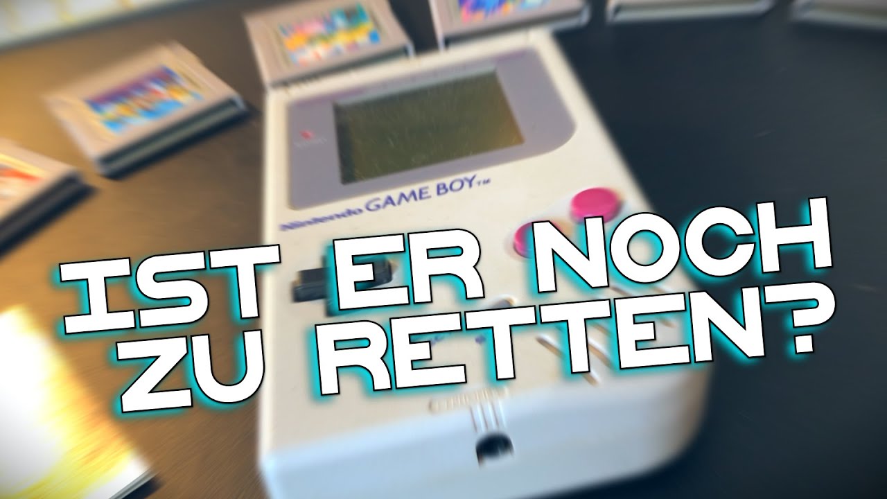 Retro | Game Boy: Kaputtes Display, verkratztes Gehäuse - Reparatur