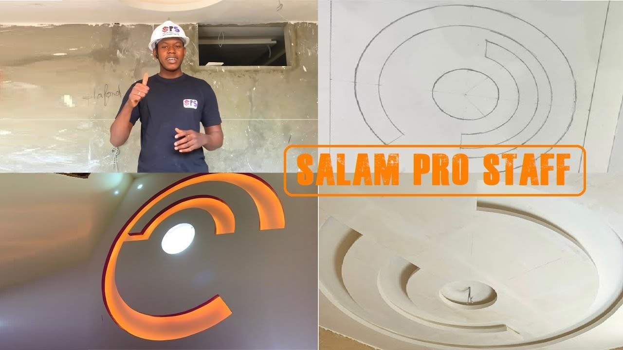 Tuto Création Plan  (Faux Plafond) avec Salam Pro Staff