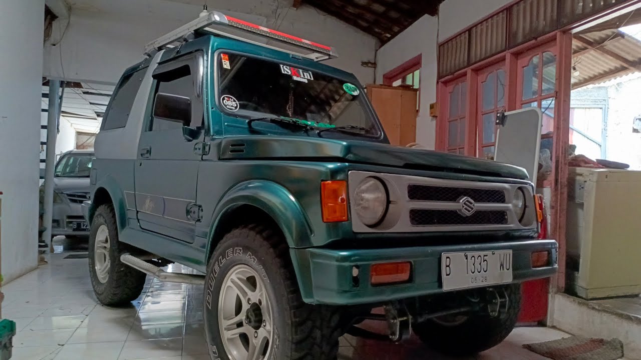 mininggikan katana ban kecil menjadi ban besar tidak ngerusak body, membuat empuk suspensi