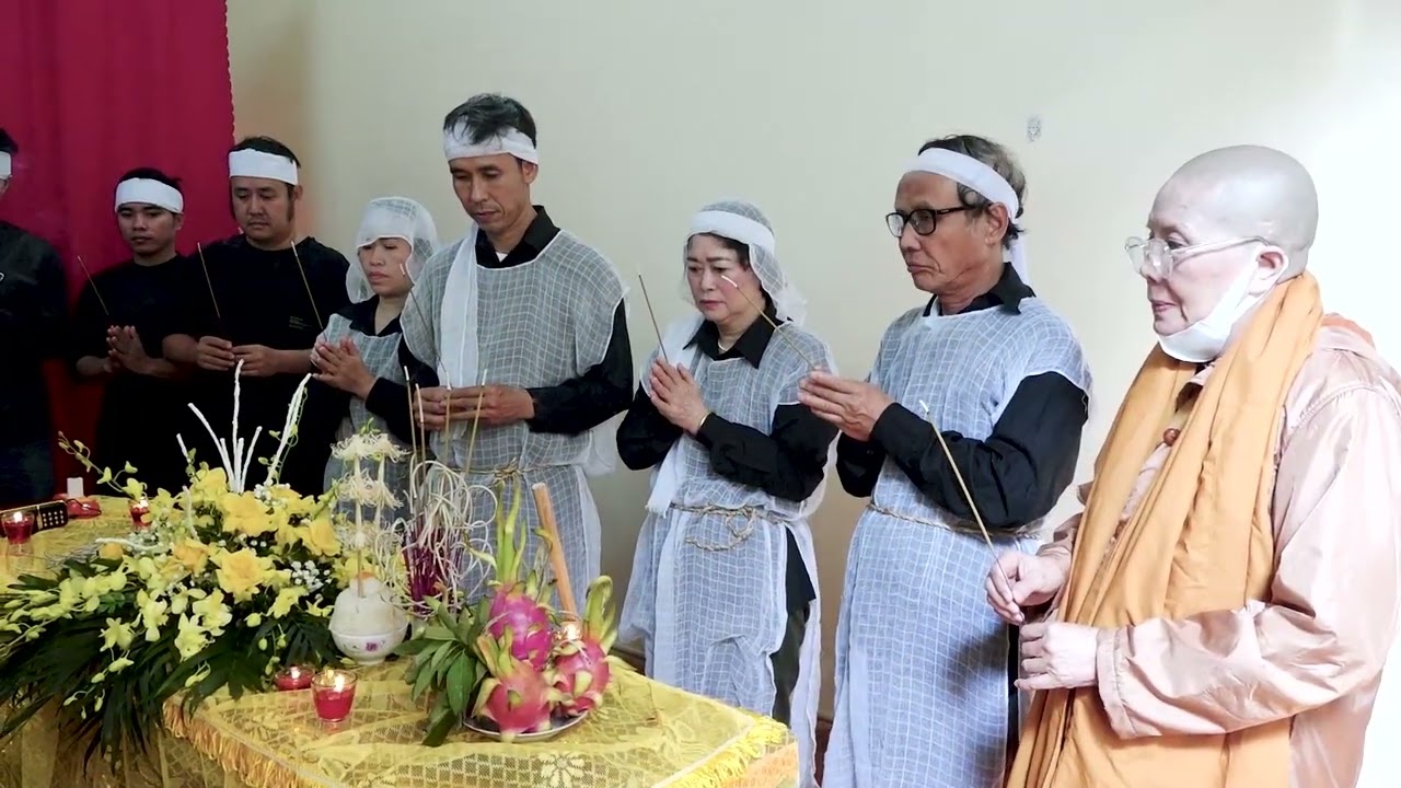 LỄ TANG CỤ PHẠM THỊ Đ&Ocirc;NG PHƯỜNG TR&Agrave; L&Yacute; -TỈNH HƯNG Y&Ecirc;N