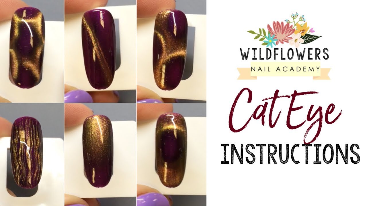 Wildflowers Cat Eye Gel Instructions