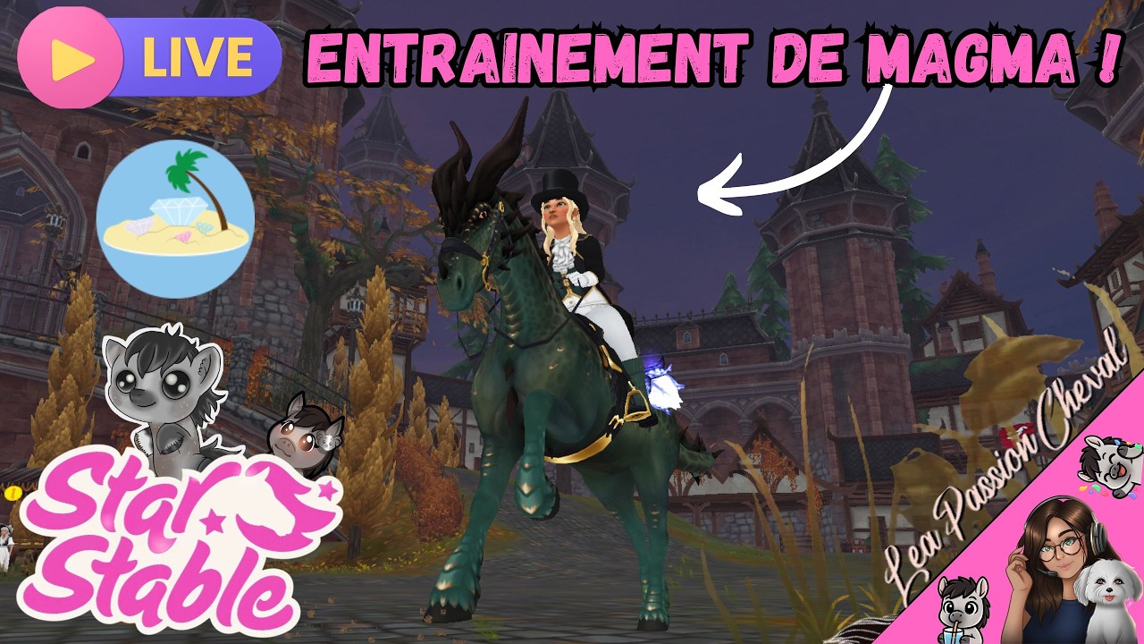 🔴Live : Entrainement de Magma🐎✨(Serveur 2 : Diamond Island🏝️) | SSO