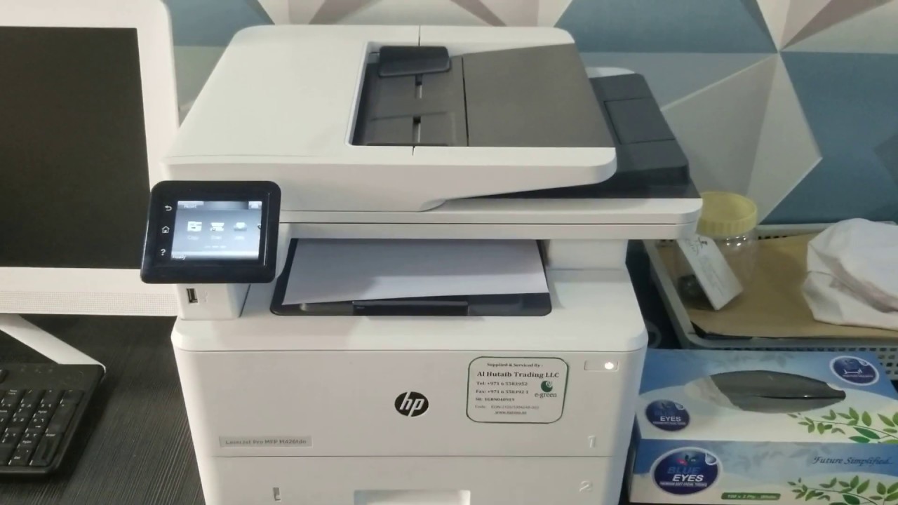 Remote Scanner configuration for Scan to network folder - HP LaserJet Pro MFP M426fdn