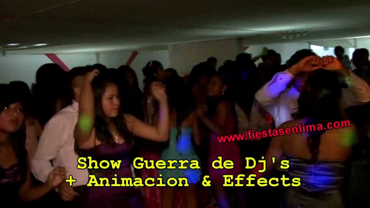 SHOW DJ EL CUERVO 15 AÑOS CRHISTELL,DJ Y ANIMACION PARA QUINCEAÑEROS Y FIESTAS