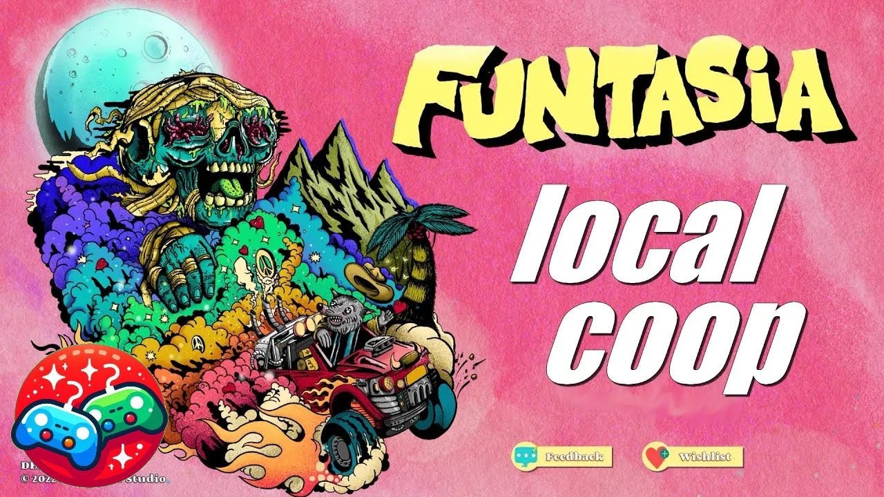 Local co-op in Funtasia - Furry Road (multiplayer games)