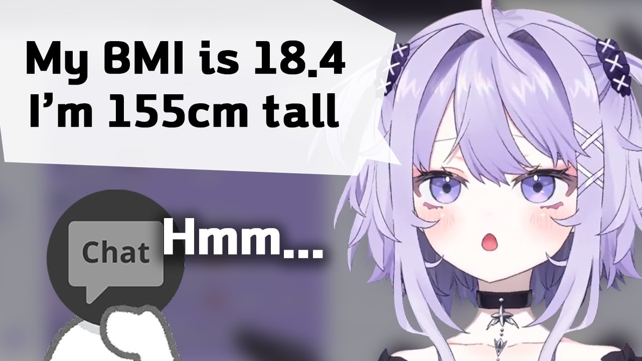 BMI = (Weight)/(Height)^2 【ENG sub】【葡萄うると/Etou Uluto】