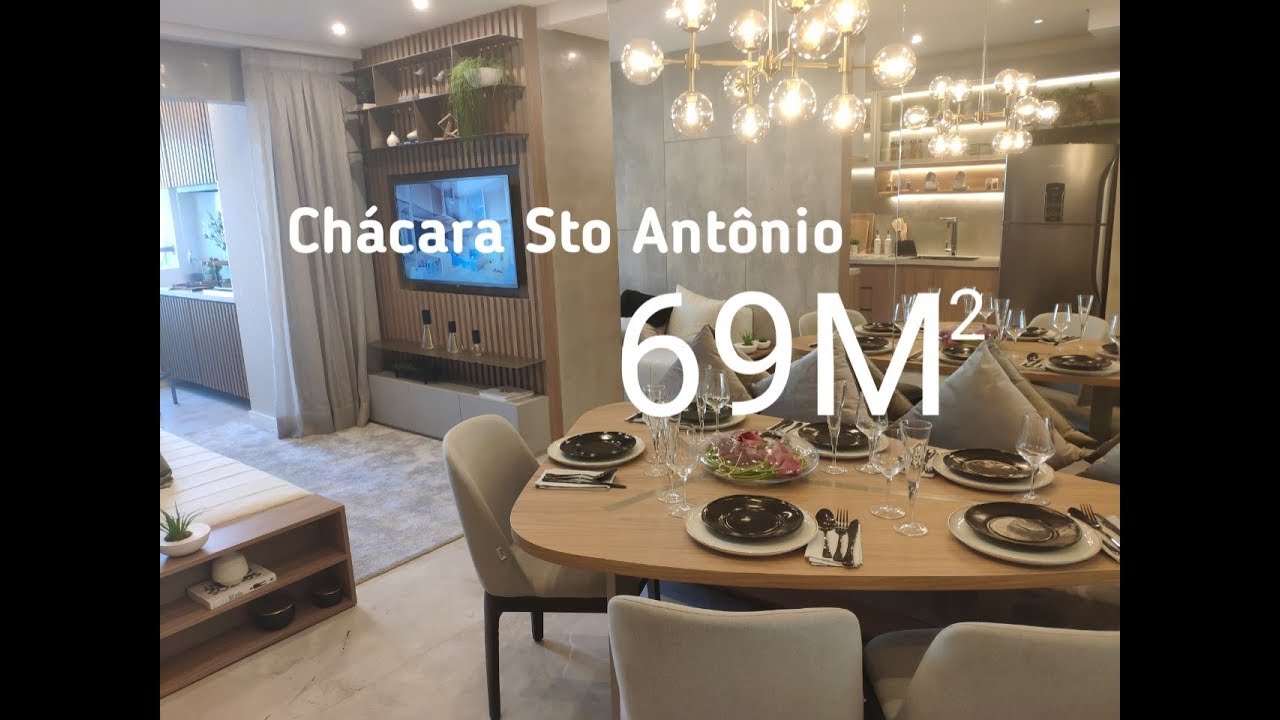 Apartamento Decorado Chácara Santo Antônio - 69 Metros Quadrados