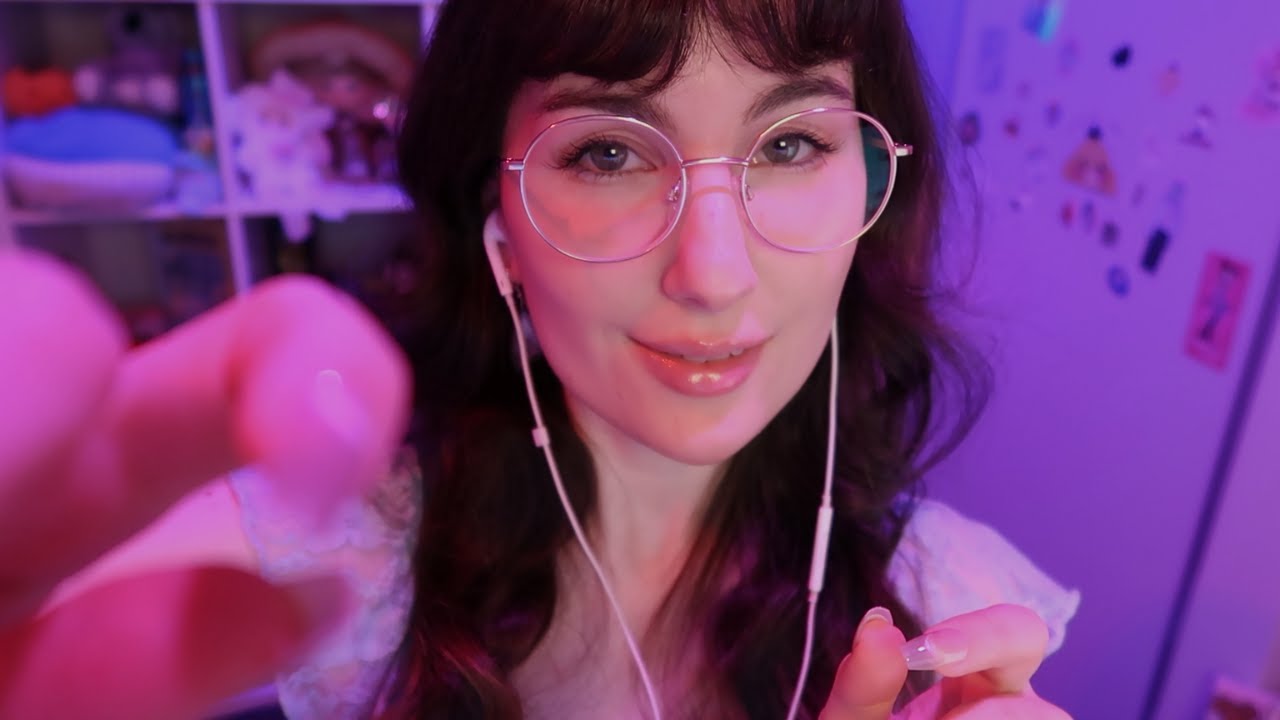 asmr may I tap on your face? (putting you to sleep with some tapping triggers and ear attention)