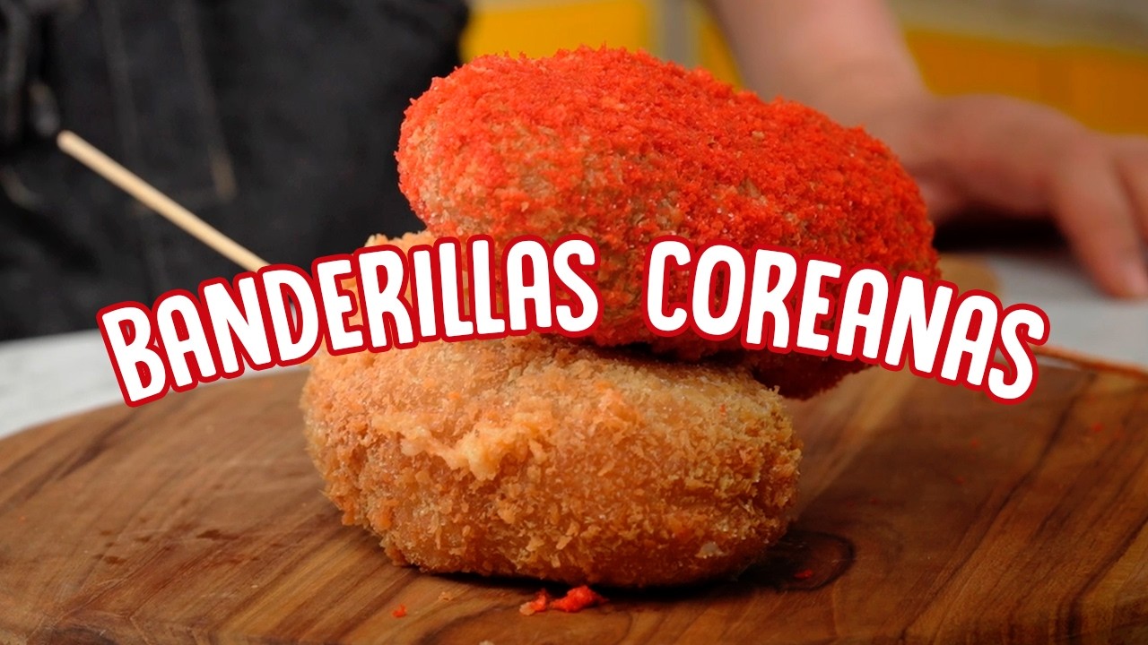 Banderillas coreanas | Receta casera f&aacute;cil con Tradipan