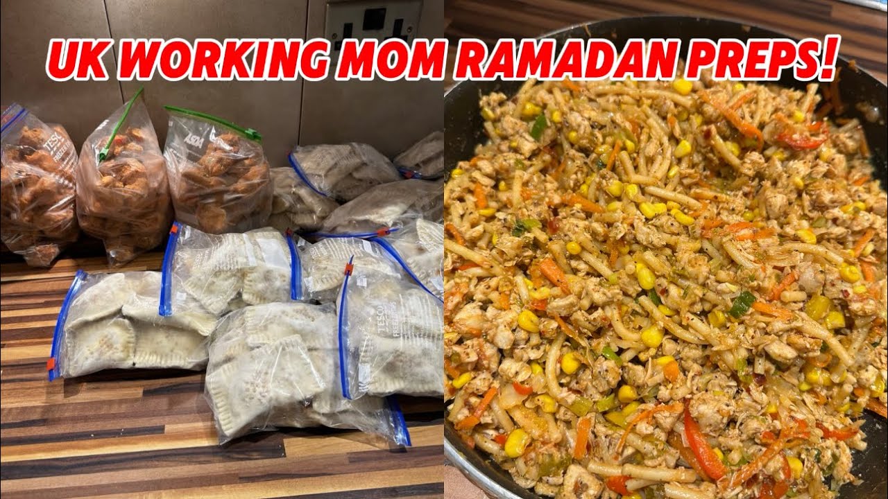 Ramadan Starters Preparation as a Working Indian Mom in UK | Easy Iftar Recipes