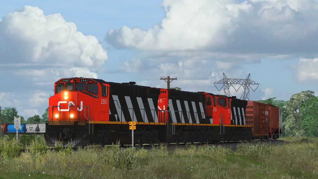 TSC: Chasing CN M420s on the Adriana County