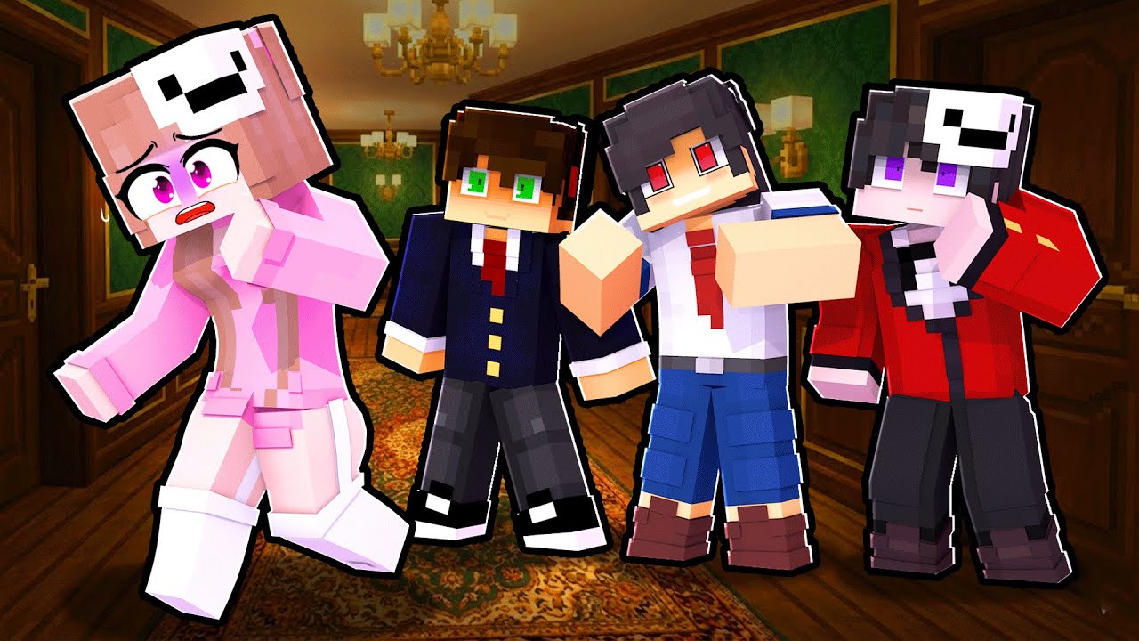 UMA GAROTA em um HOTEL YANDERE no MINECRAFT!