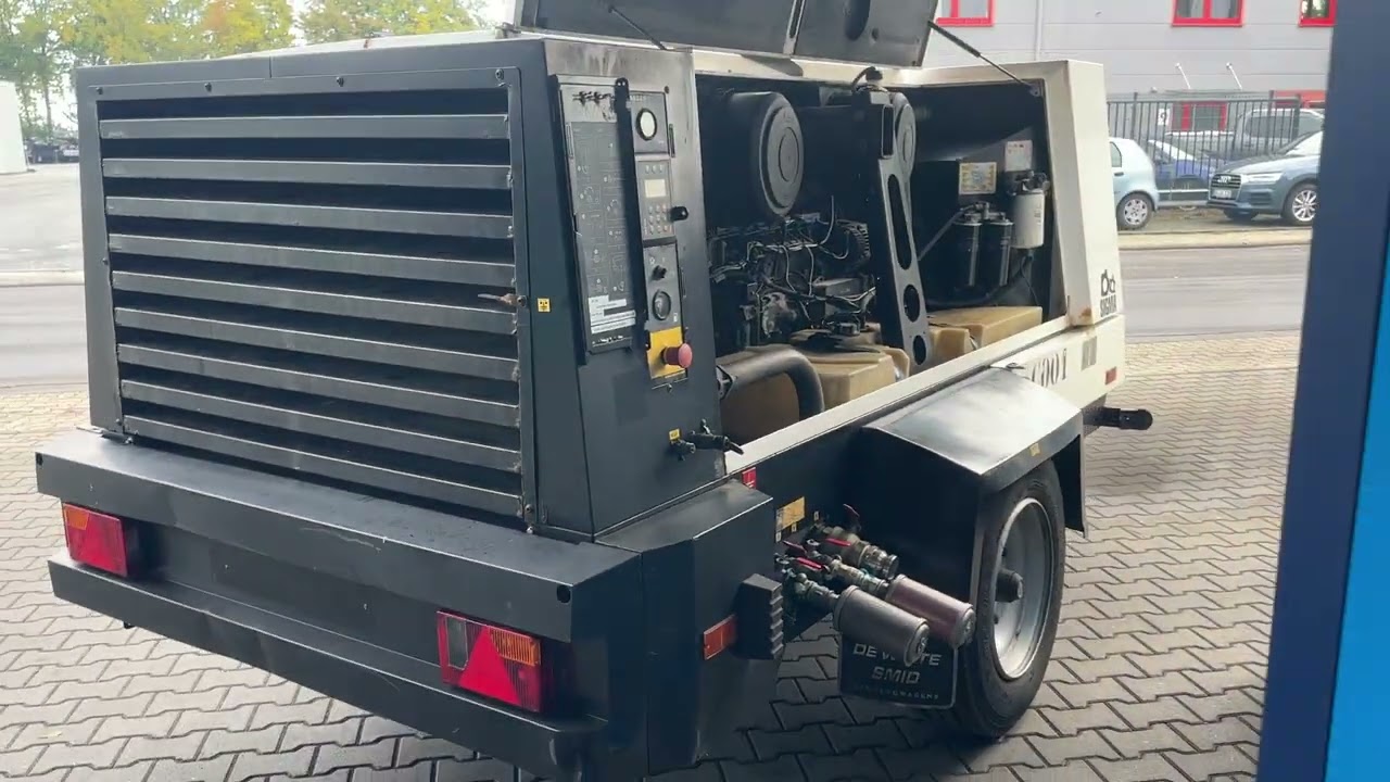 Mobile Baukompressor Kaeser M170 Deutz 55kW - Nr. 343