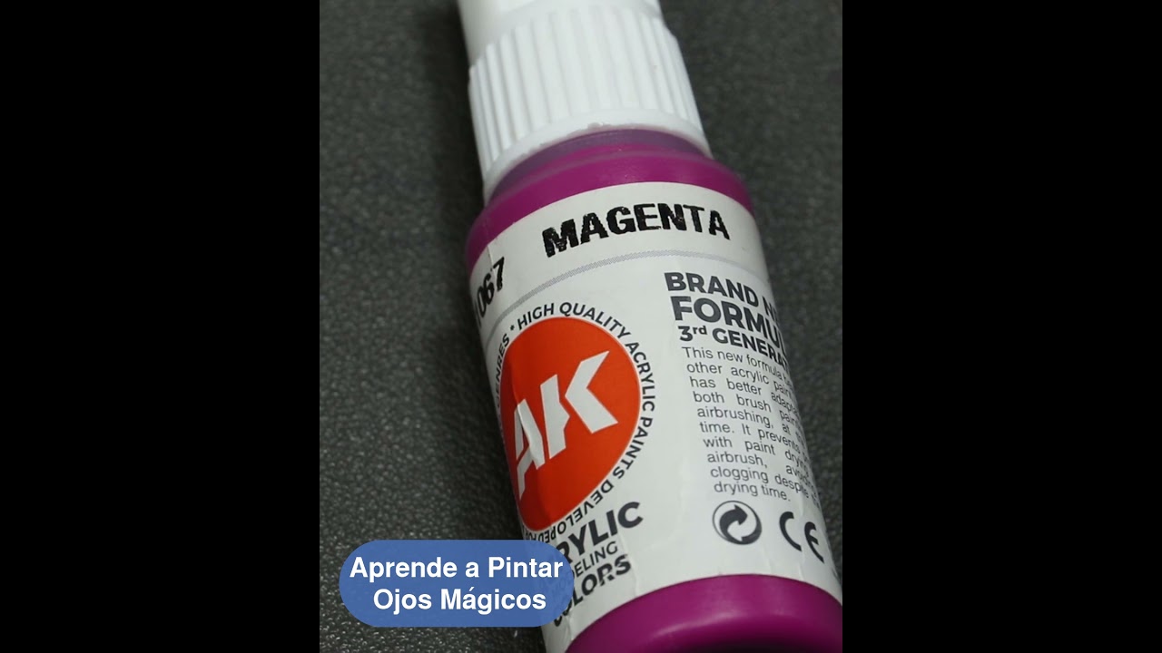 How to Paint Face Magic Eyes - Idril // Paint Miniatures 