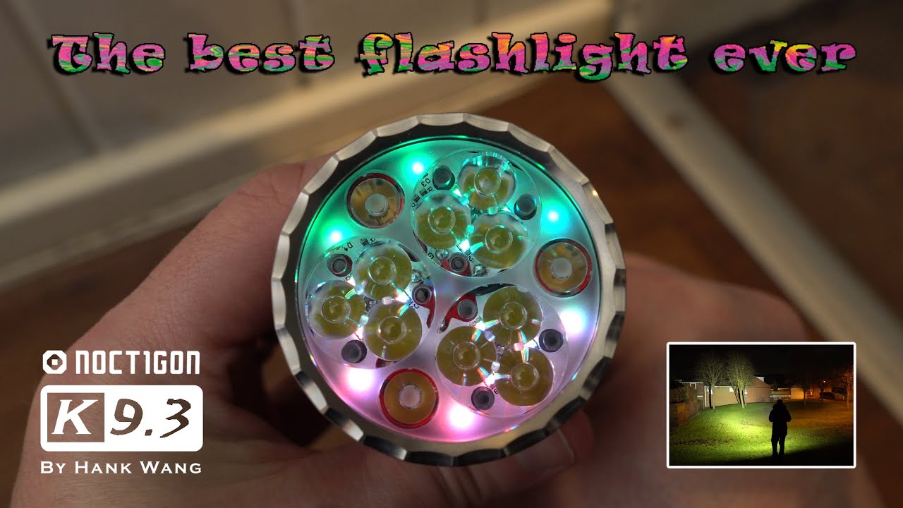 NOCTIGON K9.3 - Two Flashlights in one!!!