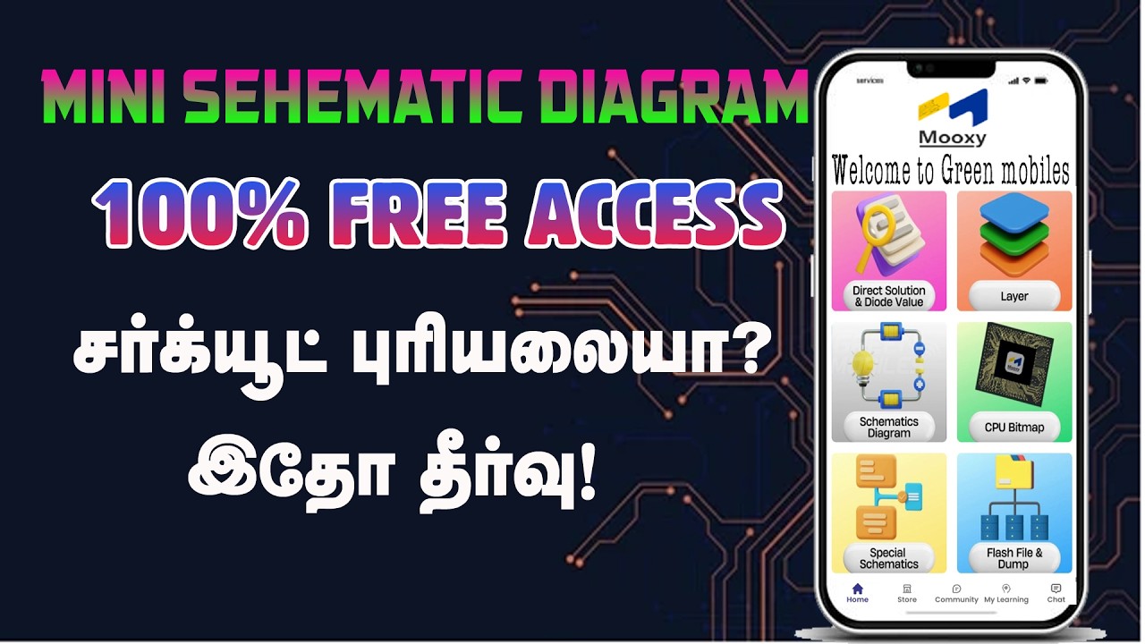 Mooxy Tool பார்த்தா Shock ஆகிடுவீங்க!  | schematic Diagram Easy Trick! tamil video
