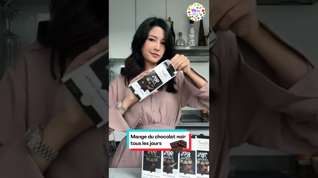 Ce qui se passe quand tu manges du chocolat noir tous les jours&nbsp;🍫