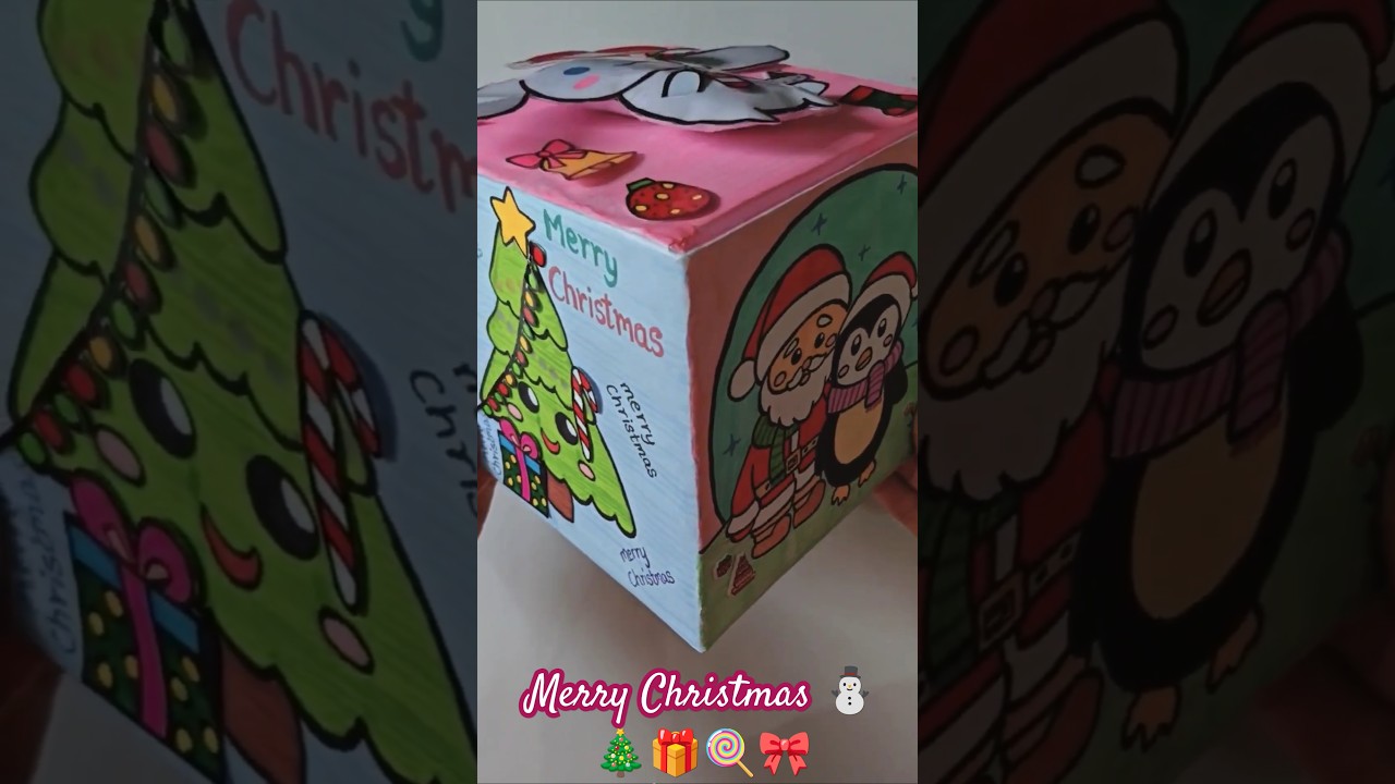 Merry Christmas Blind Box Unboxing #shorts #diy #blindbag #christmas #papercraft #unboxing #draw#art