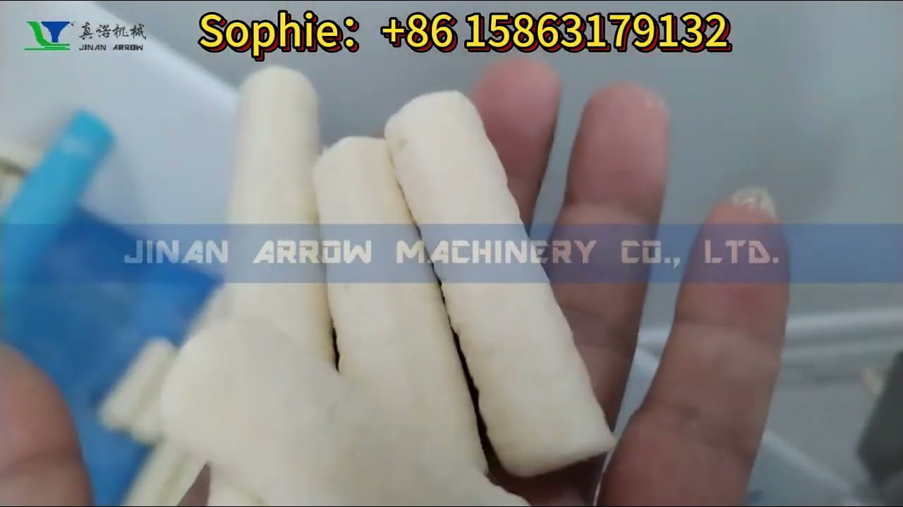 Rice grinder Fully automatic rice flour puffing Core Filling Bar production line