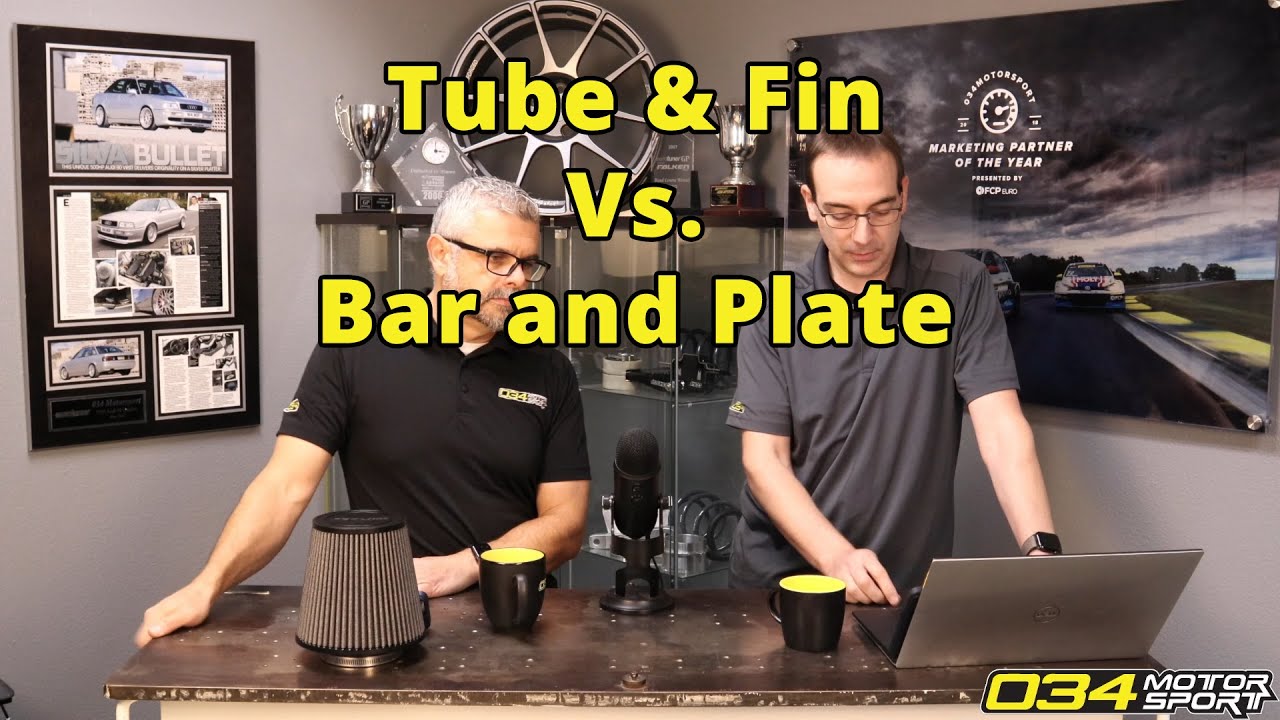Intercooler Talk: Tube & Fin Vs. Bar and Plate | 034Motorsport FAQ