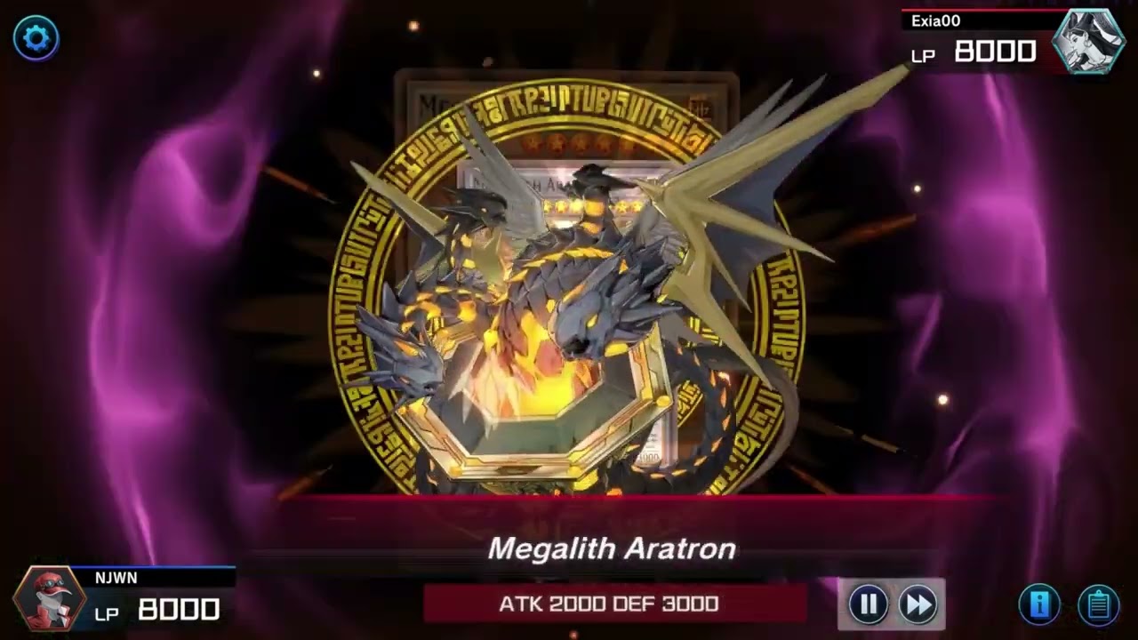 Megalith VS Ojama: Unstoppable Atk against an Unmovable Wall