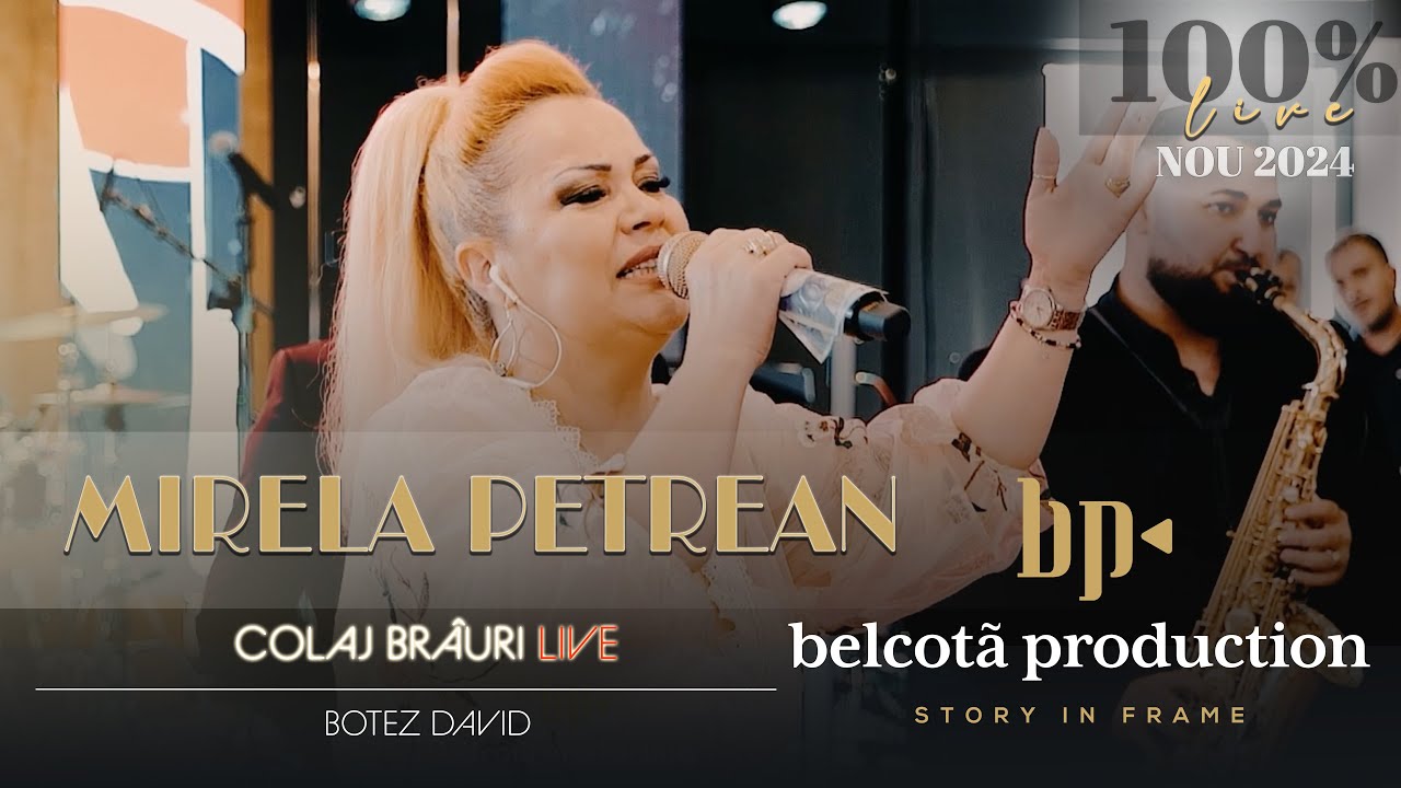 Mirela Petrean - Colaj Brauri LIVE 🎷Botez David
