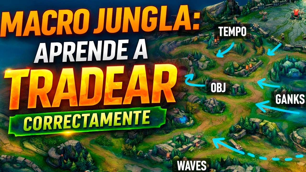 Deja de Perder Partidas: Aprende MACRO de Jungla REAL | La Mentalidad de ganar sin equipo lol 2026