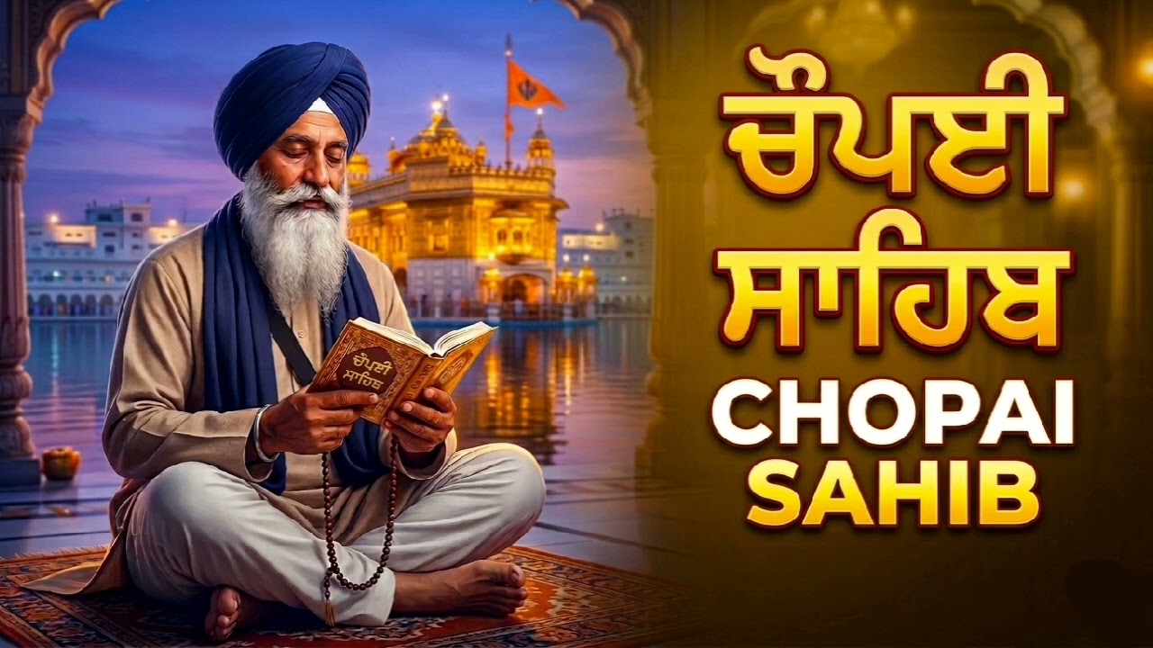Chopai Sahib Full Path ll ਕਾਬਿਓ ਬਾਚ ਬੇਨਤੀ ਚੌਪਈ ਪਾਤਸ਼ਾਹੀ ੧੦ Chaupai Sahib 