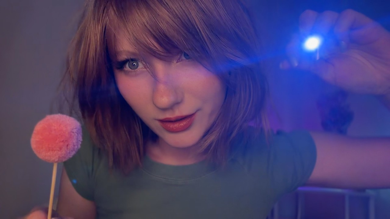 asmr follow my instructions (eyes open, then closed)&hellip; brain games to tire your mind 